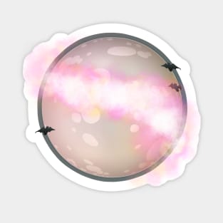 Reva Prisma Full moon emoji Sticker